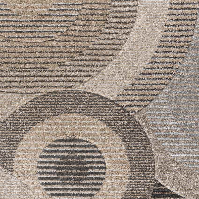 Weite Modern Brown Area Rug