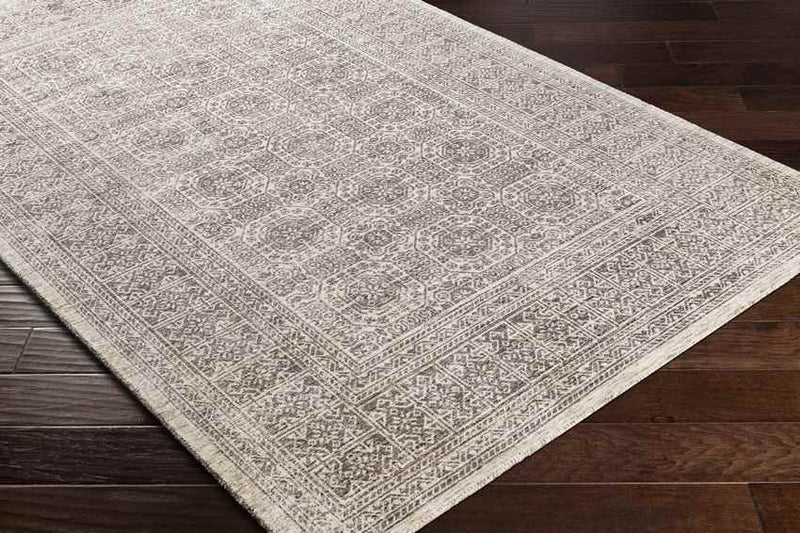 Woltersum Traditional Brown Area Rug