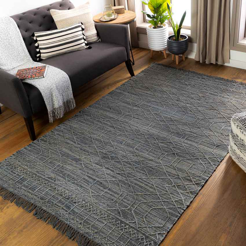 Zuidveld Global Charcoal Area Rug