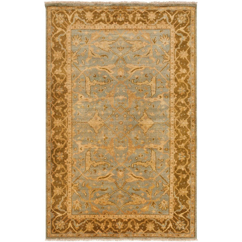 Pals Traditional Light Gray Area Rug