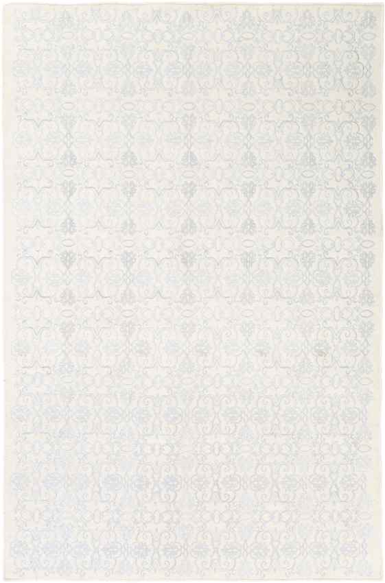 Maidstone Traditional Pale Blue Area Rug