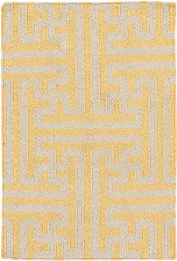 Zuiderrot Modern Mustard Area Rug