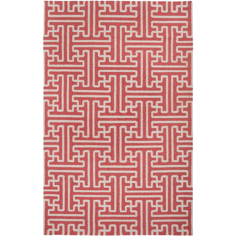 Zuiderrot Modern Rose Area Rug