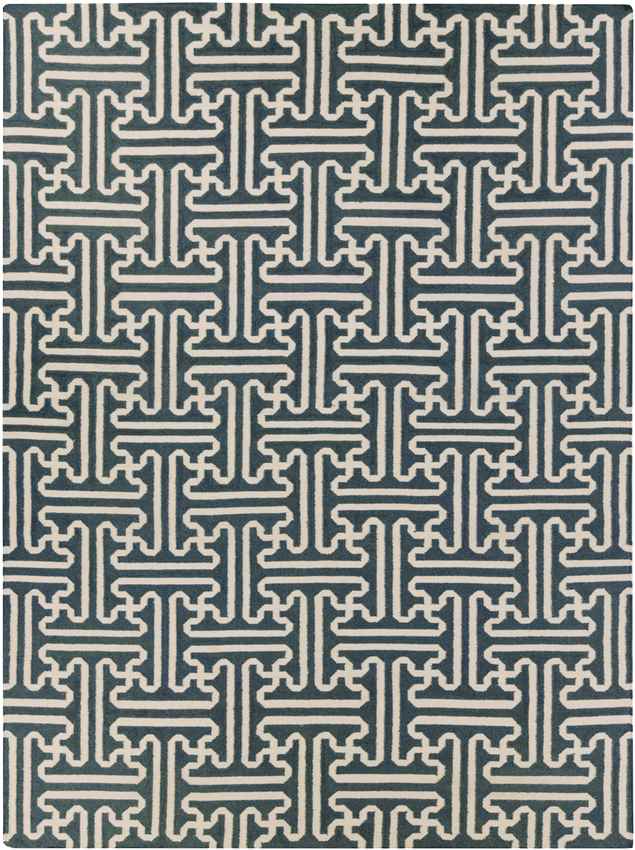 Zuiderrot Modern Dark Green Area Rug