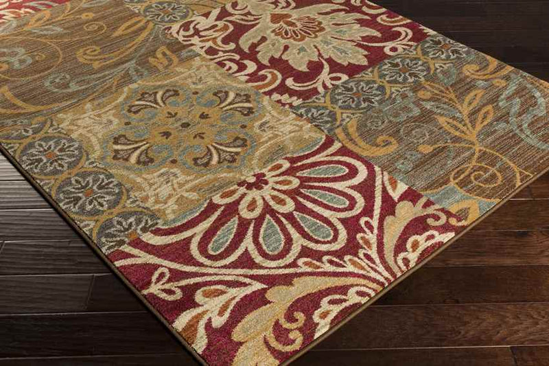 Velswijk Cottage Garnet Area Rug