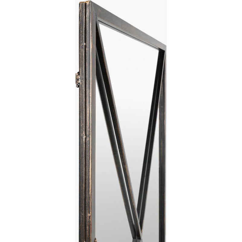 Engbergen Modern Black Wall Mirror