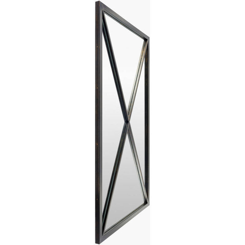 Engbergen Modern Black Wall Mirror