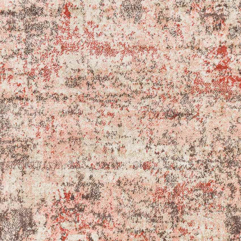 East Alton Modern Light Red Area Rug