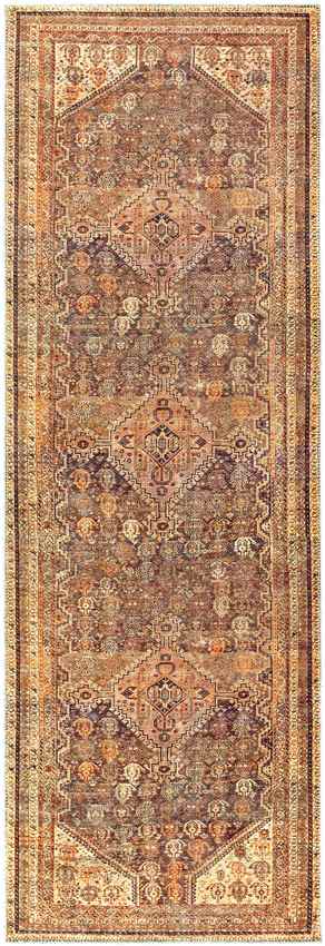 University Park Traditional Saffron Washable Area Rug