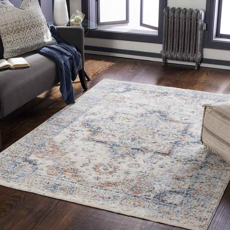 Bicknell Traditional Taupe Area Rug