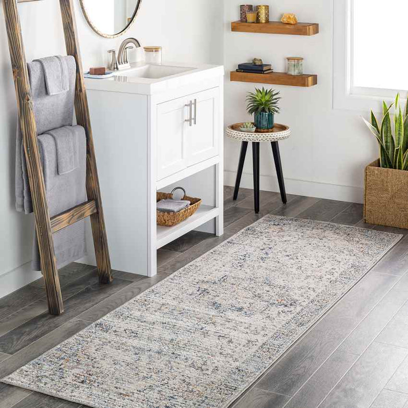 Bicknell Traditional Taupe Area Rug