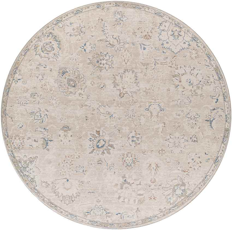 Posey Traditional Cream Area Rug