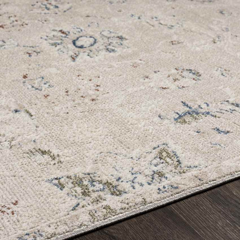 Posey Traditional Cream Area Rug