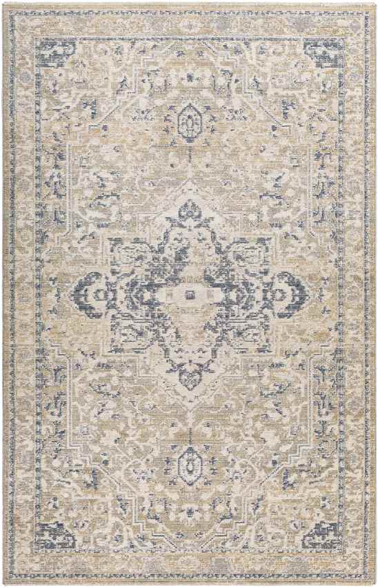 Jay Traditional Camel Area Rug