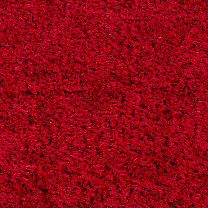 Abraham Modern Bright Red Area Rug