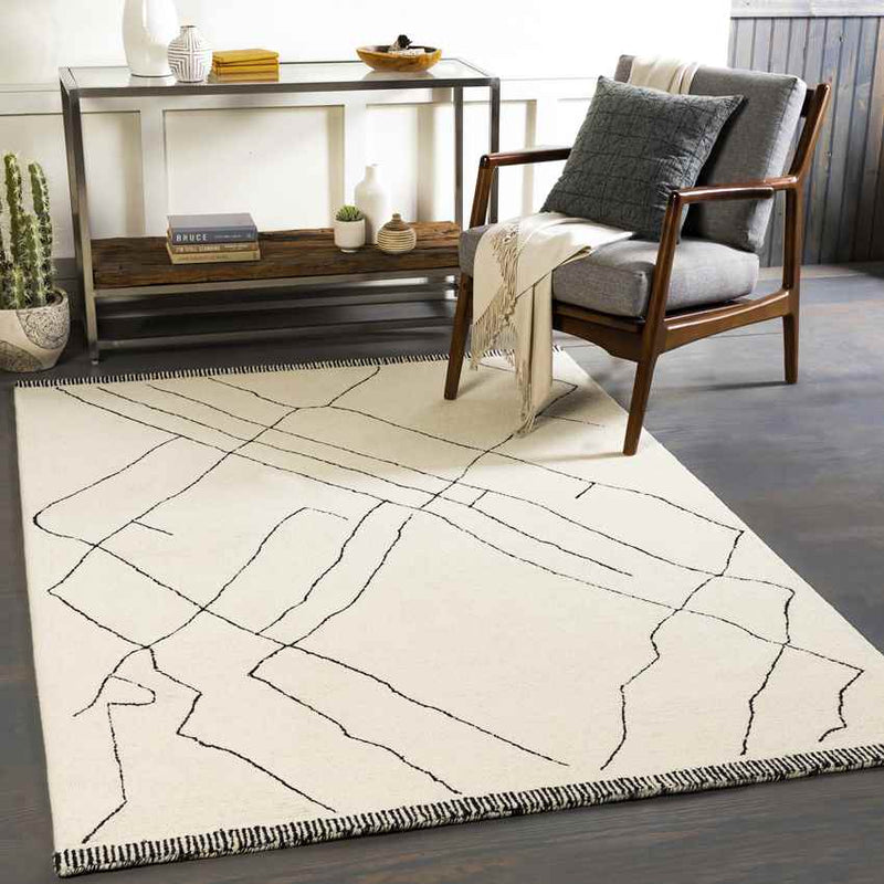 Trout Valley Global Cream Area Rug