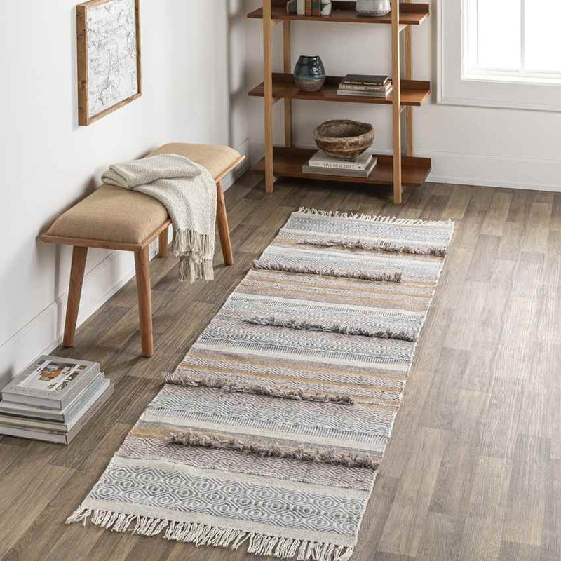 Mount Carmel Global Medium Gray Area Rug