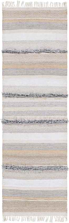 Mount Carroll Global Light Gray Area Rug