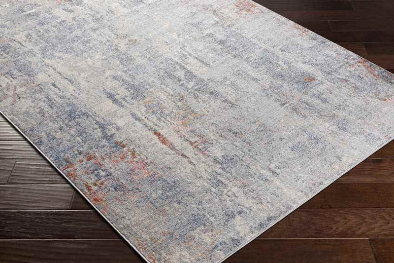 Rapids Modern Light Gray Area Rug