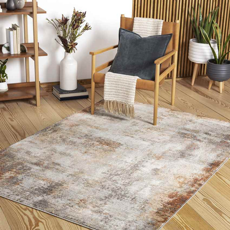 River Grove Modern Rust Area Rug