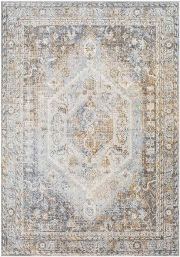 Elisa Traditional Light Gray Area Rug