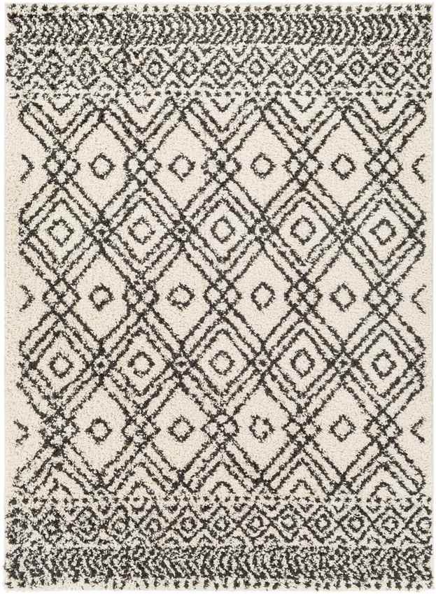 East Dundee Global Charcoal Area Rug