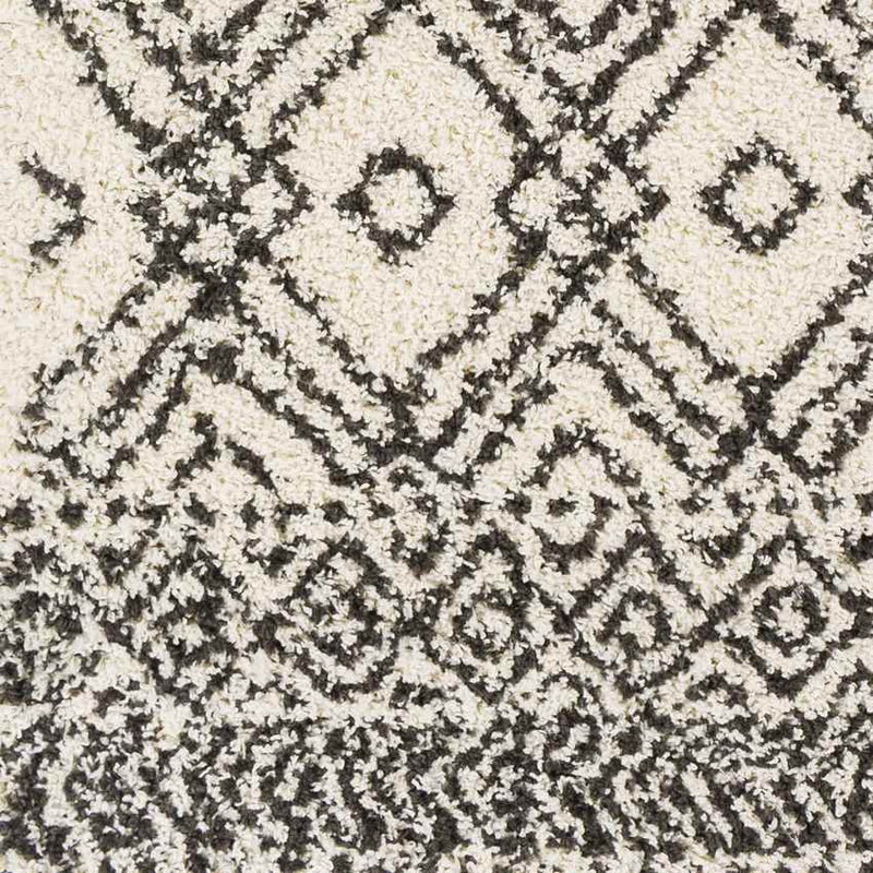 East Dundee Global Charcoal Area Rug