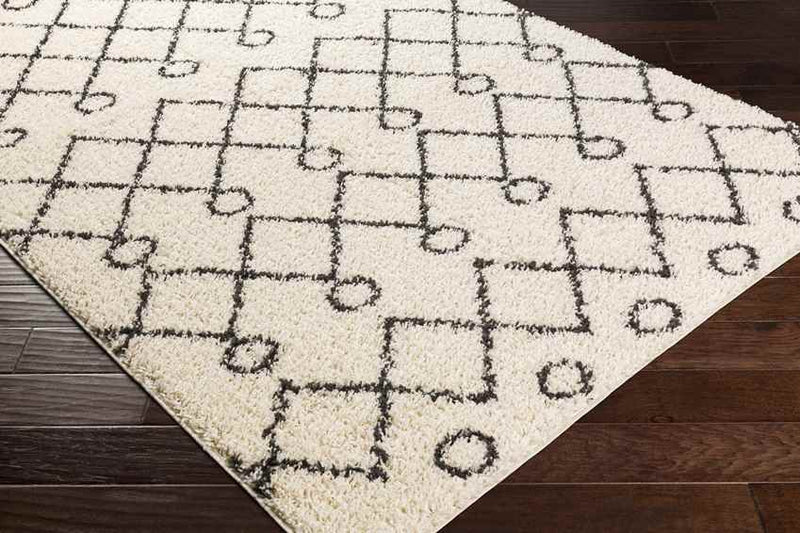 East Hazel Crest Global Cream Area Rug