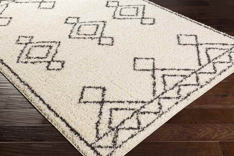 East Moline Global Cream Area Rug