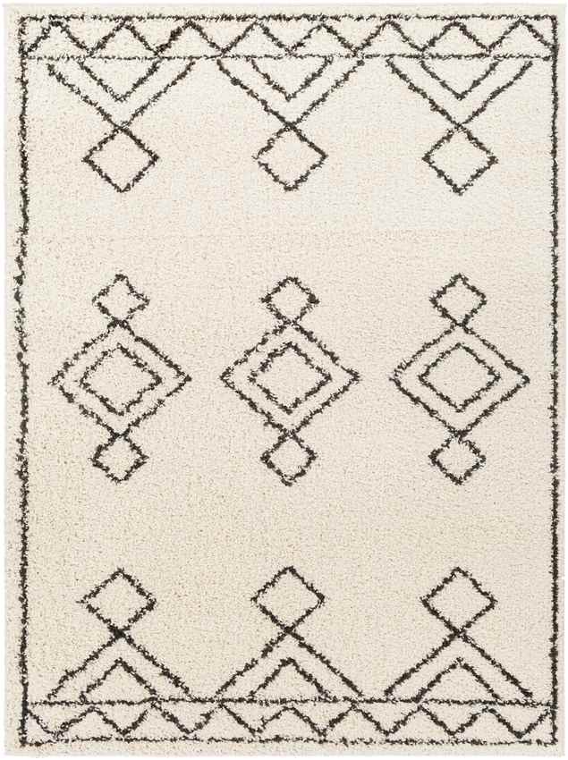 East Moline Global Cream Area Rug