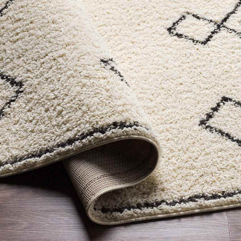 East Moline Global Cream Area Rug