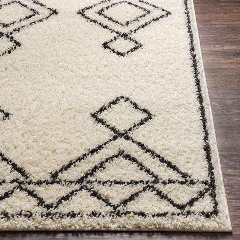 East Moline Global Cream Area Rug