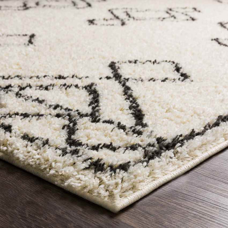 East Moline Global Cream Area Rug