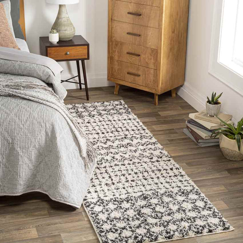 Elk Grove Village Global Charcoal Area Rug