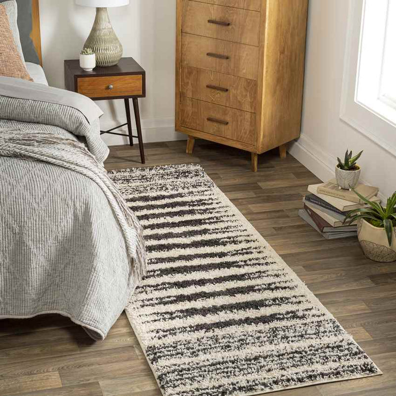 Evergreen Park Global Charcoal Area Rug