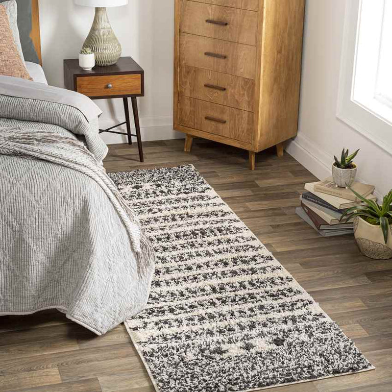 Fairmont Global Charcoal Area Rug