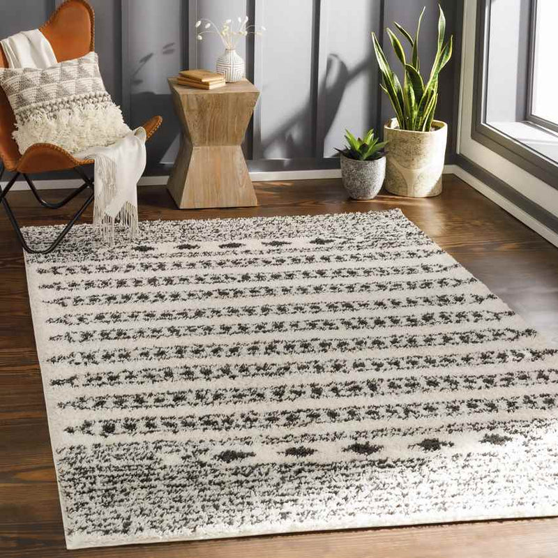 Fairmont Global Charcoal Area Rug