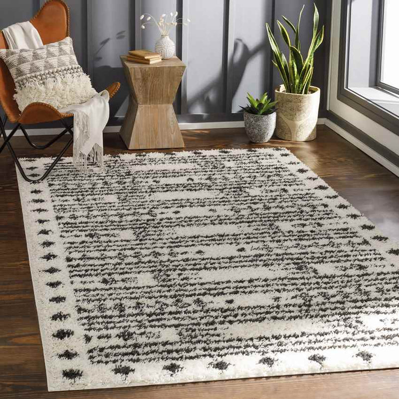 Farmer Global Charcoal Area Rug