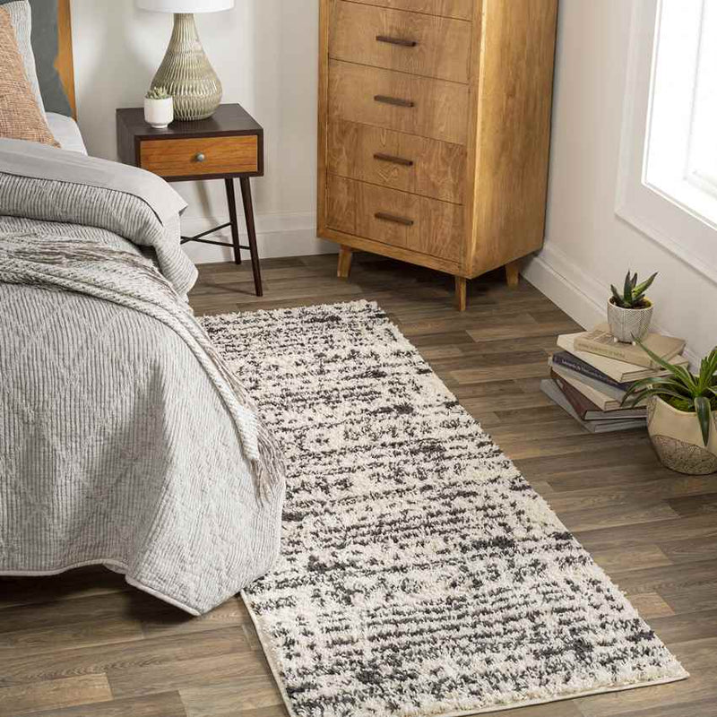 Flat Rock Global Charcoal Area Rug