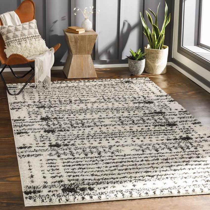 Flat Rock Global Charcoal Area Rug