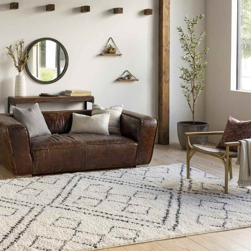 Fox Lake Global Cream Area Rug