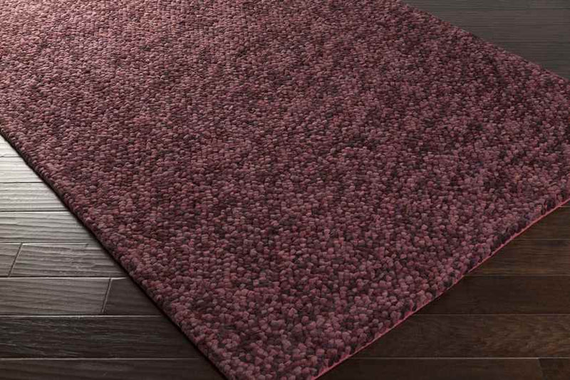 Busra Modern Burgundy Area Rug