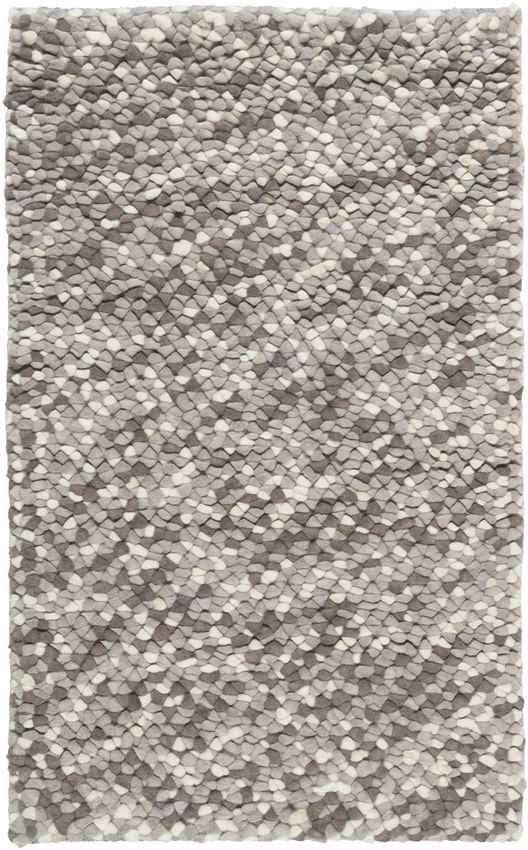 Busra Modern Light Gray Area Rug