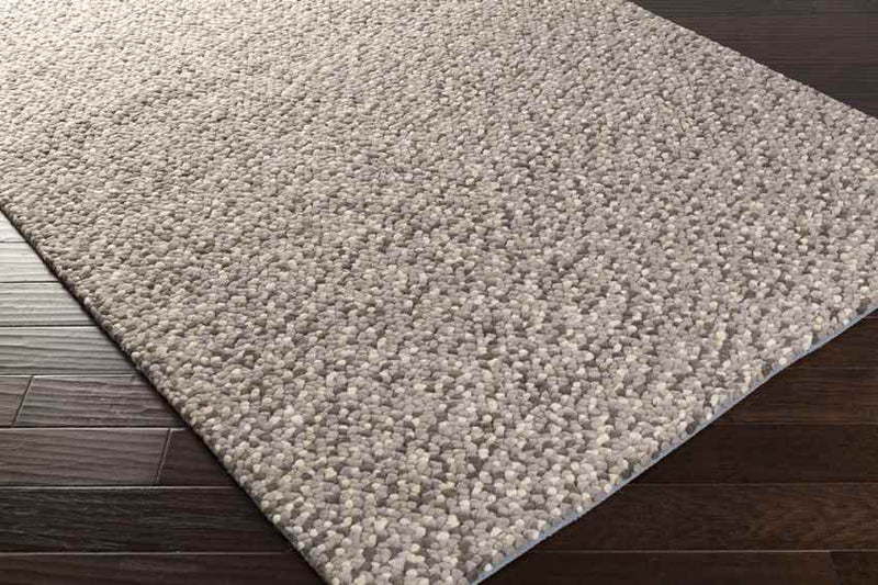 Busra Modern Light Gray Area Rug