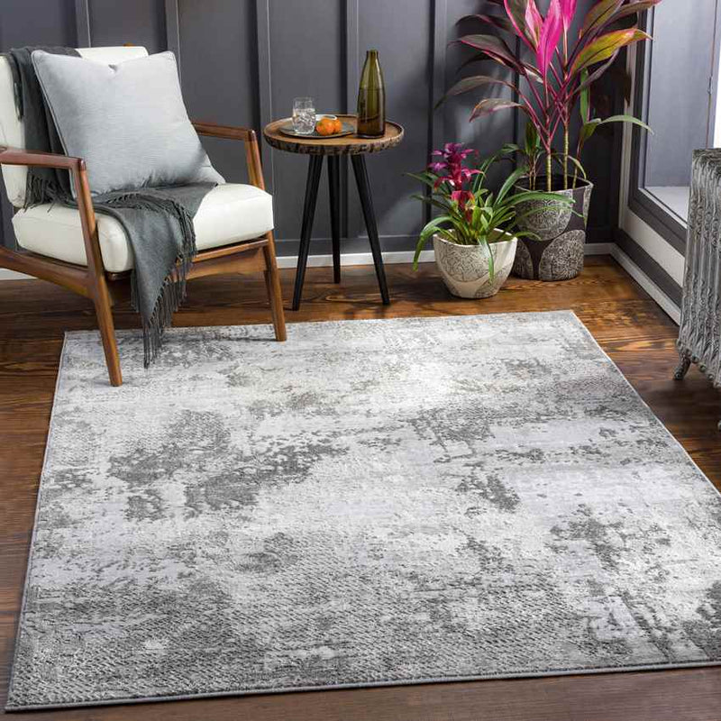 Gerry Modern Charcoal Area Rug