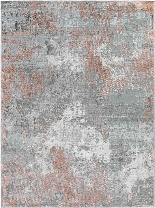 Gerry Modern Dusty Coral Area Rug