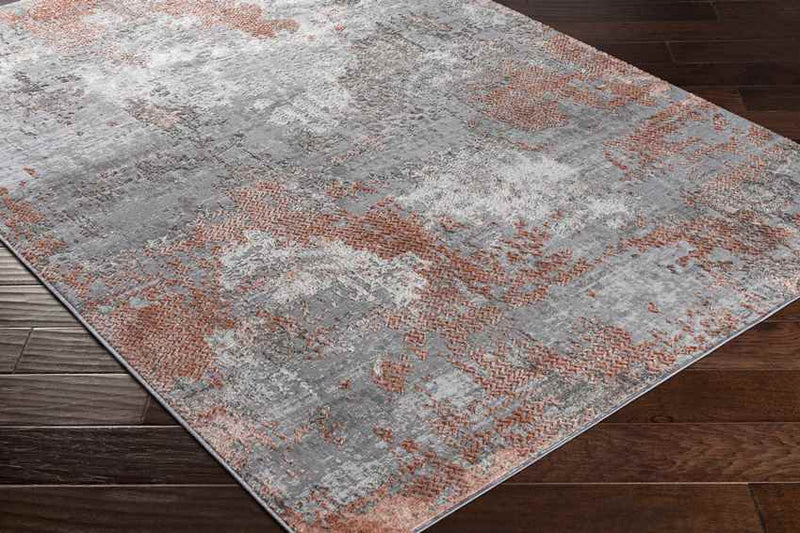 Gerry Modern Dusty Coral Area Rug