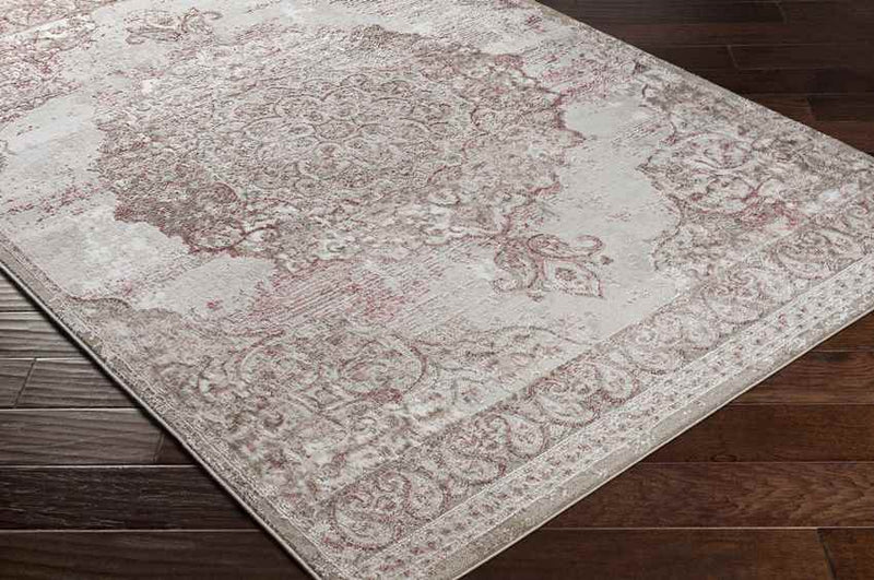 Jerry Traditional Light Pink Area Rug