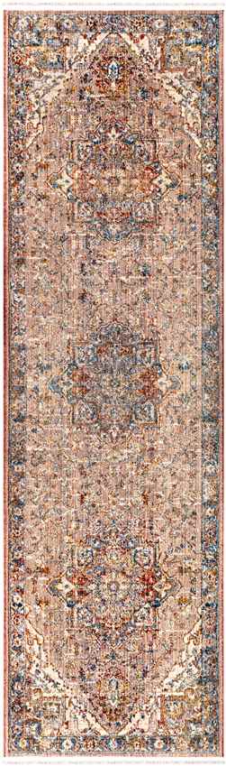 Willow Springs Traditional Peach Area Rug