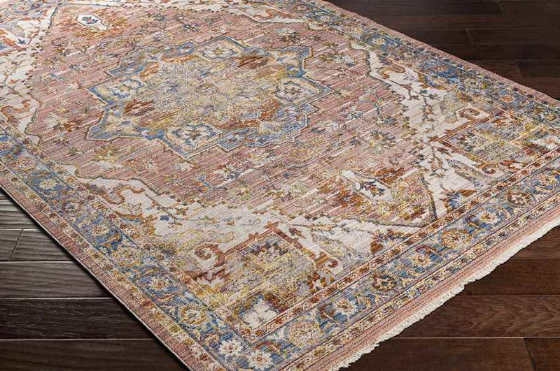 Willow Springs Traditional Peach Area Rug